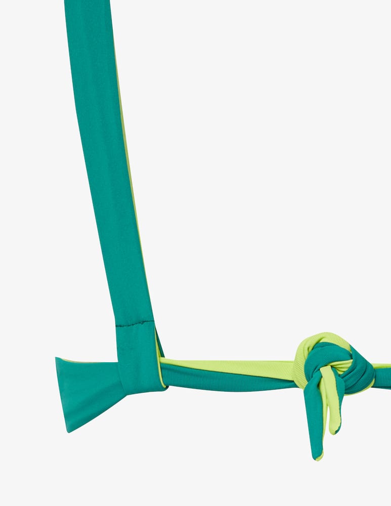 rinascente Pierre Mantoux Double Thuya push up bikini top