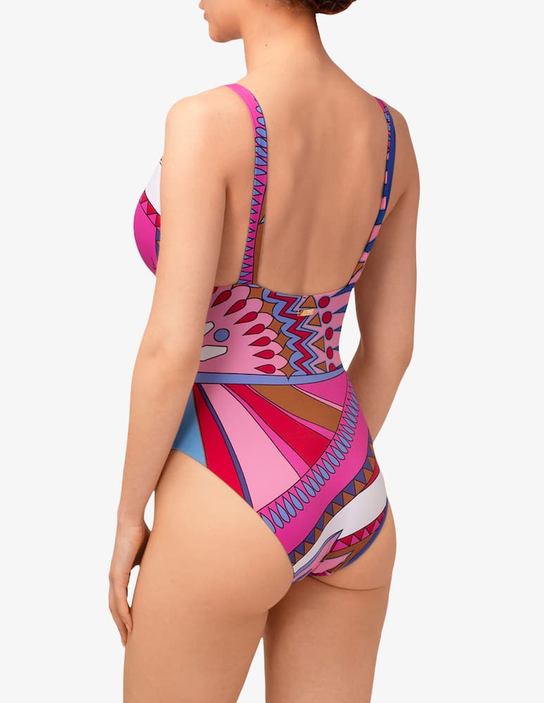 rinascente Pierre Mantoux Euphoria double low xut one-piece swimsuit