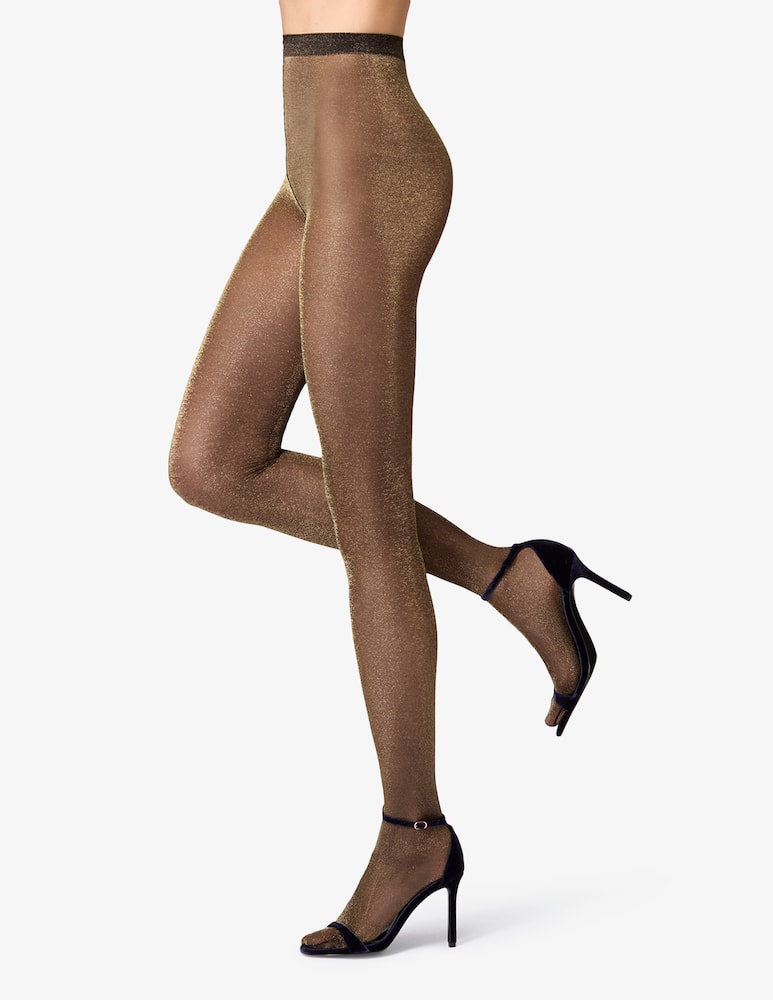 Pierre Mantoux Collant in lurex Vertig - immagine 1