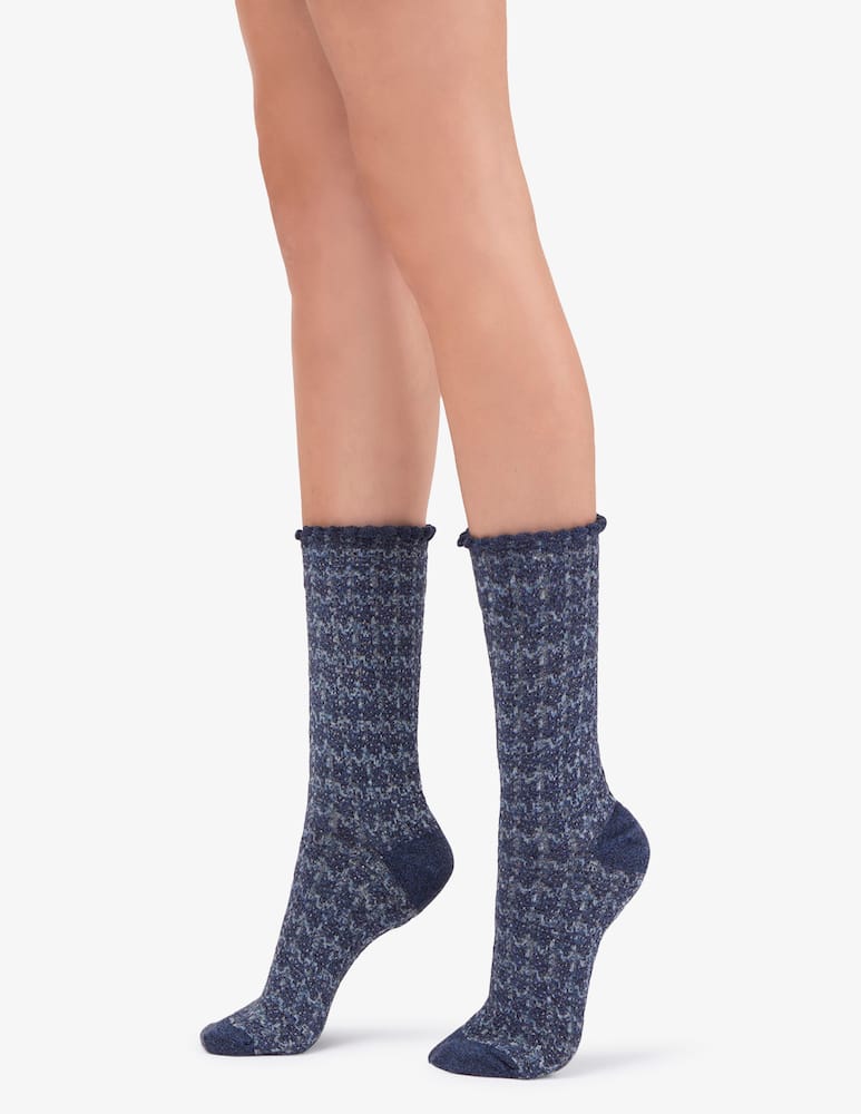 Pierre Mantoux Gail lurex socks - picture 1 Pierre Mantoux Gail lurex socks - picture 1