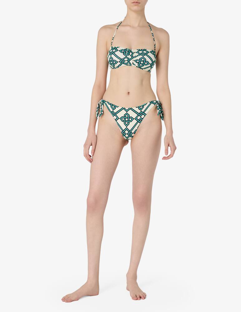 rinascente Pierre Mantoux Bandeau bikini top
