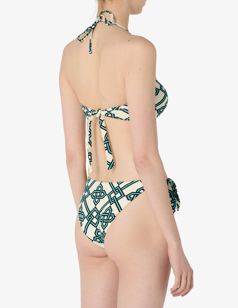 rinascente Pierre Mantoux Bandeau bikini top