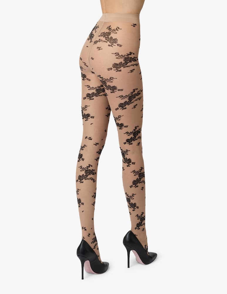 rinascente Pierre Mantoux Madeleine floral tights