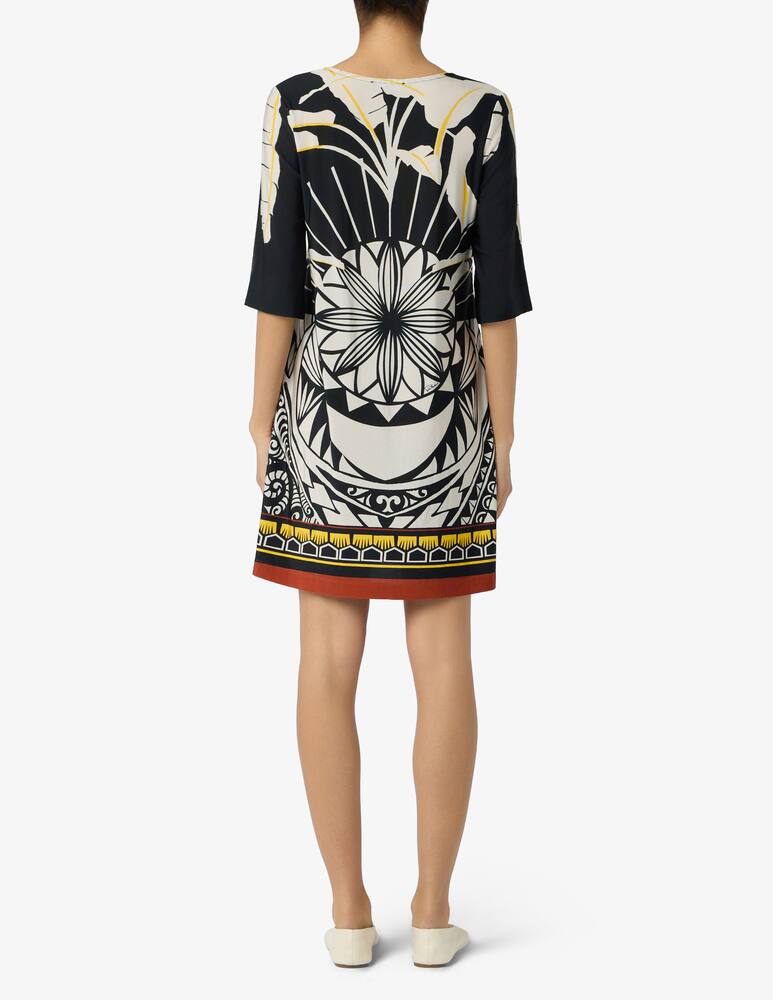 rinascente Pierre Mantoux V neck ethnic caftan