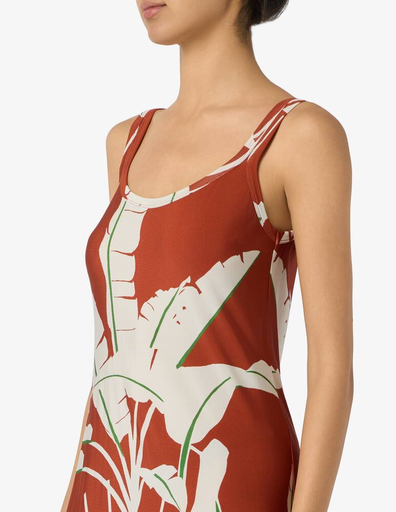 rinascente Pierre Mantoux Printed tank midi dress