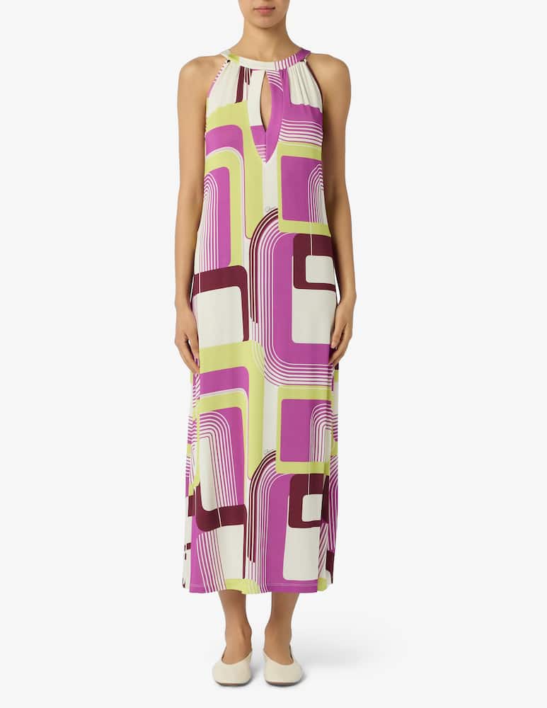 rinascente Pierre Mantoux Abito lungo geometrico