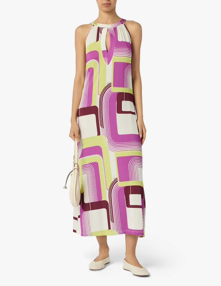 rinascente Pierre Mantoux Abito lungo geometrico