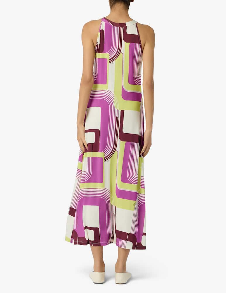 rinascente Pierre Mantoux Abito lungo geometrico