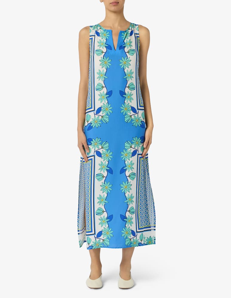 rinascente Pierre Mantoux Floral print long dress