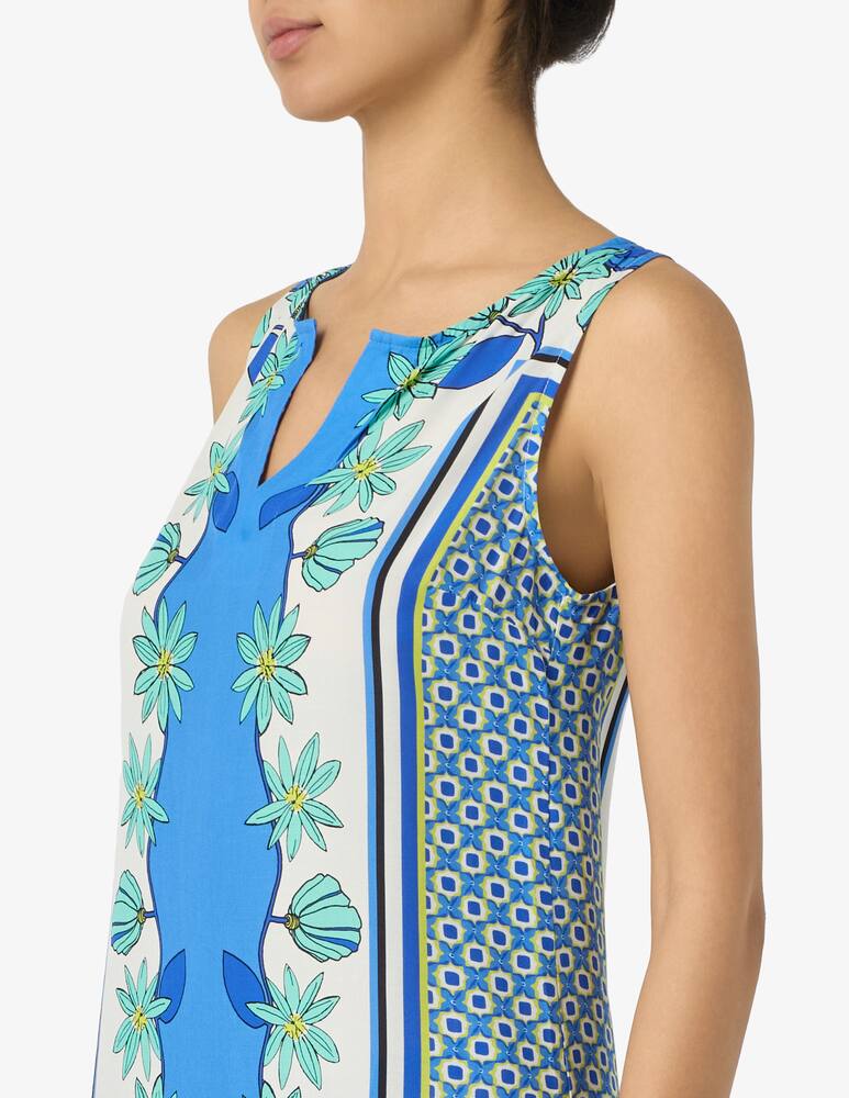 rinascente Pierre Mantoux Floral print long dress