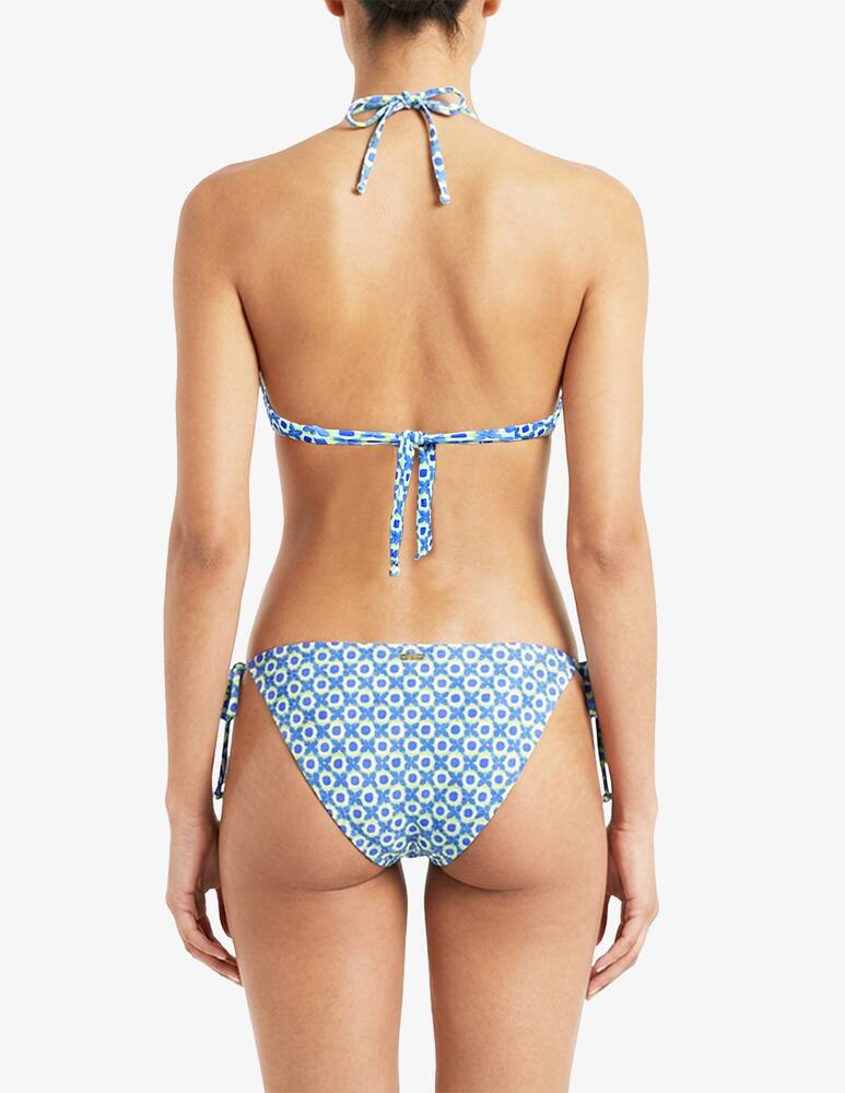 rinascente Pierre Mantoux Patterned triangle bikini set