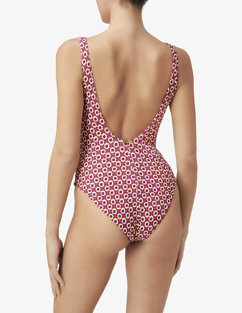 rinascente Pierre Mantoux Costume intero fiocco stampa