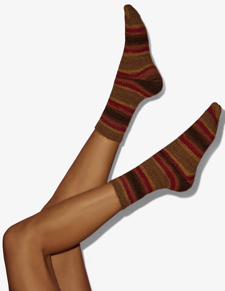 Pierre Mantoux Striped socks - picture 1 Pierre Mantoux Striped socks - picture 1