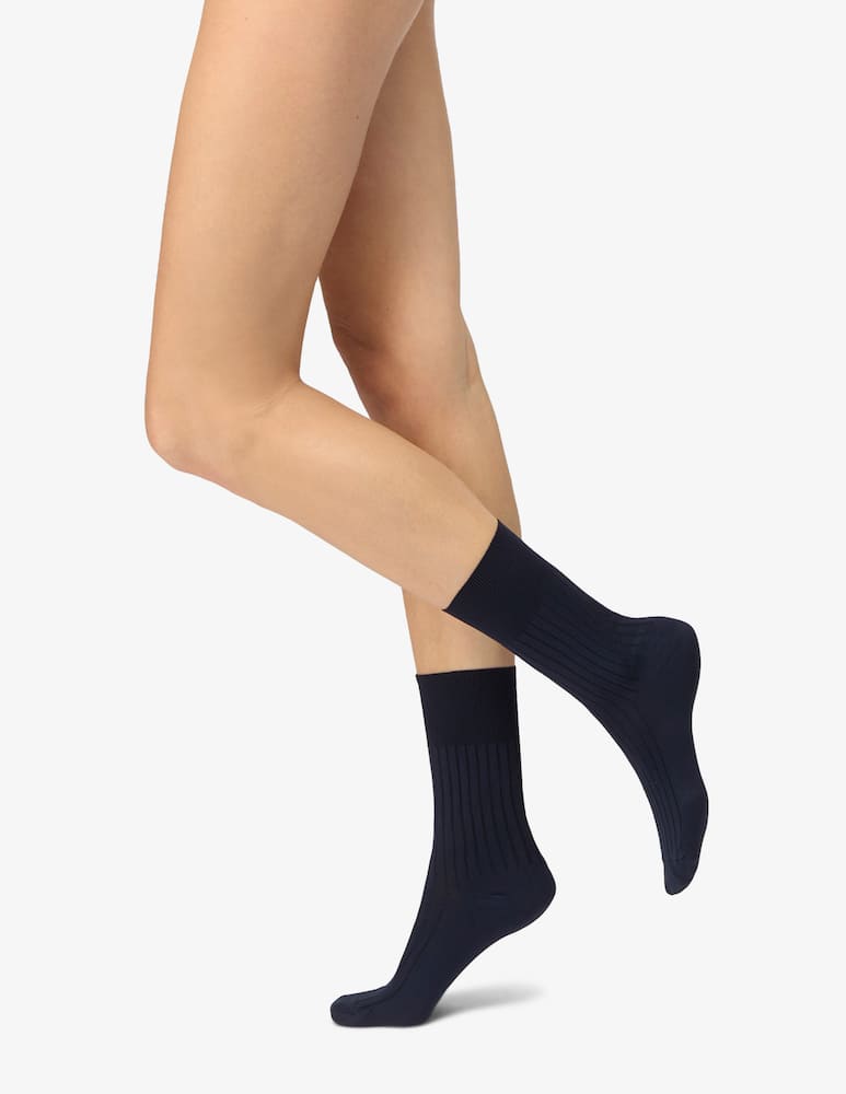 Pierre Mantoux Ribbed veloutine socks 70 den - picture 1 Pierre Mantoux Ribbed veloutine socks 70 den - picture 1