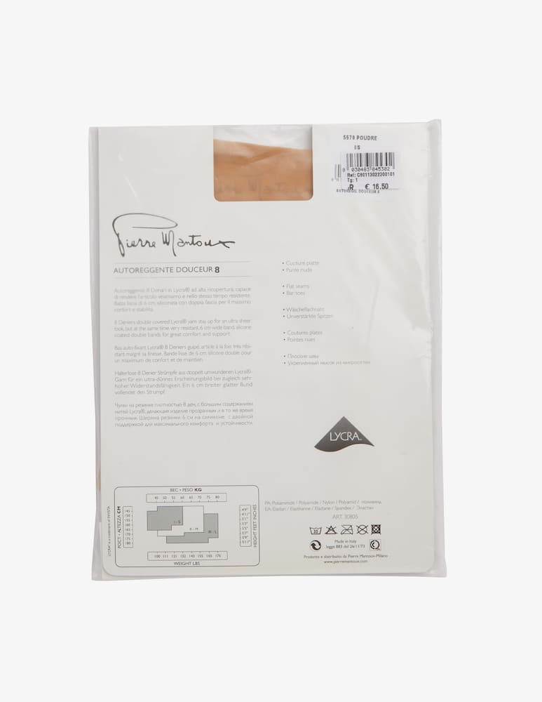 Pierre Mantoux Douceur hold-up tights 8 den - picture 2 Pierre Mantoux Douceur hold-up tights 8 den - picture 2