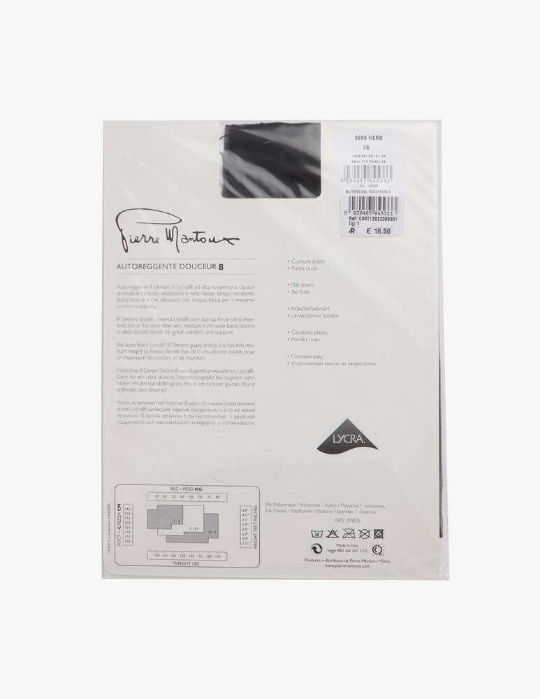 rinascente Pierre Mantoux Collant autoreggenti douceur 8 den