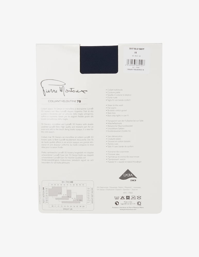 rinascente Pierre Mantoux Collant Veloutine 70