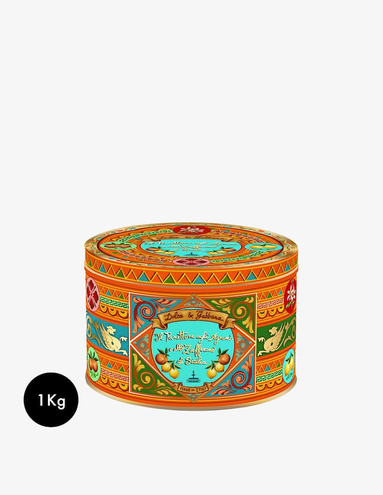 Dolce & Gabbana Citrus Panettone in a Tin 1kg - picture 1 Dolce & Gabbana Citrus Panettone in a Tin 1kg - picture 1