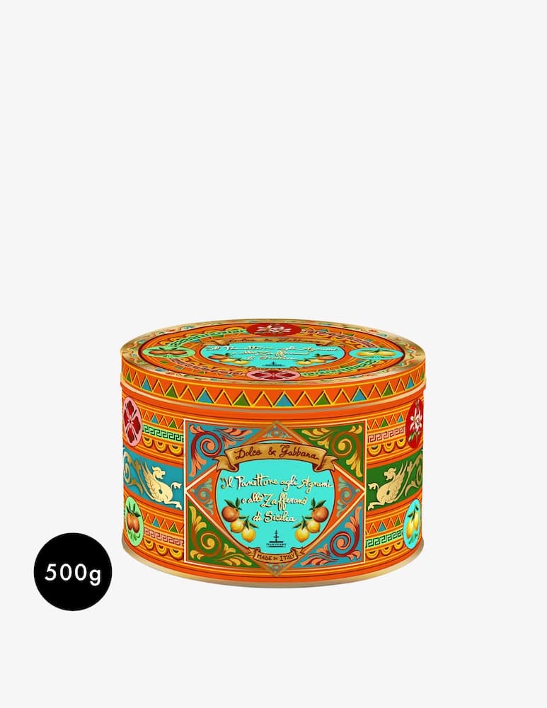 Dolce & Gabbana Citrus Panettone in a Tin 500g - picture 1 Dolce & Gabbana Citrus Panettone in a Tin 500g - picture 1