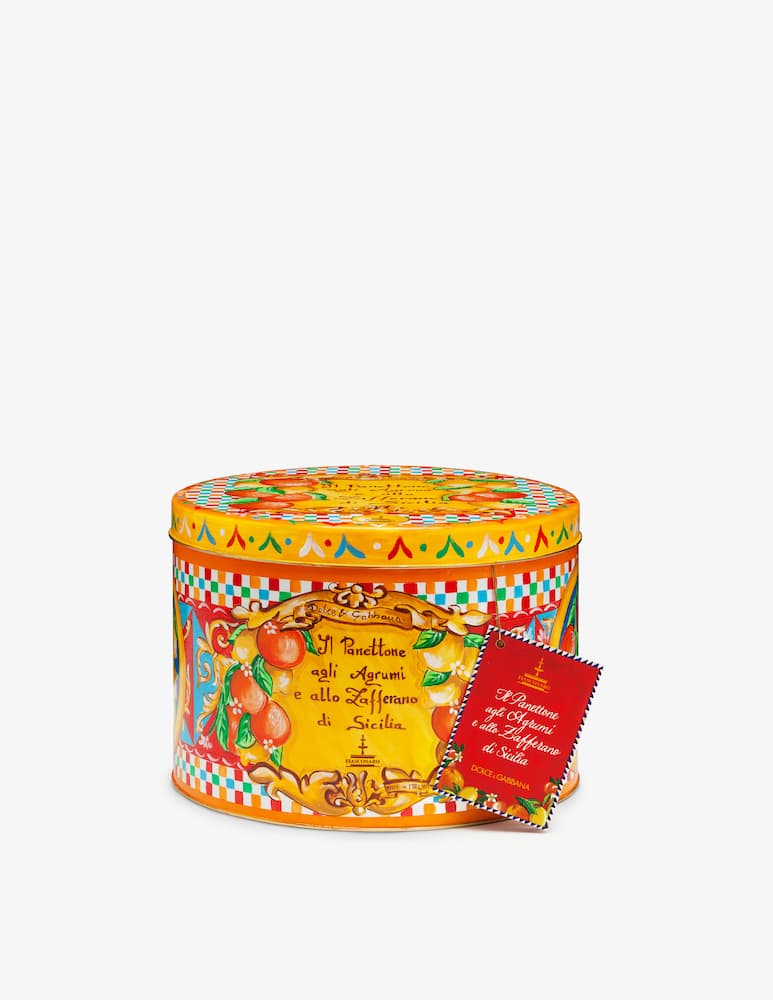 rinascente Dolce & Gabbana Citrus and Sicilian Saffron Panettone 500g