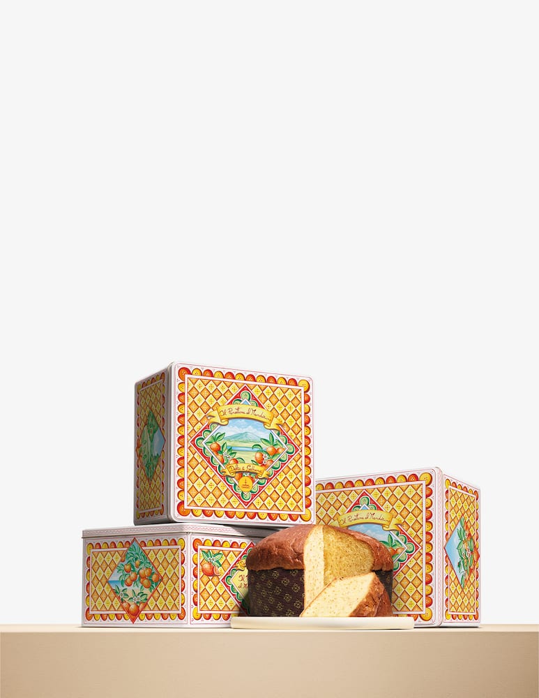 Dolce & Gabbana Panettone al Mandarino di Sicilia 1kg - immagine 3 Dolce & Gabbana Panettone al Mandarino di Sicilia 1kg - immagine 3