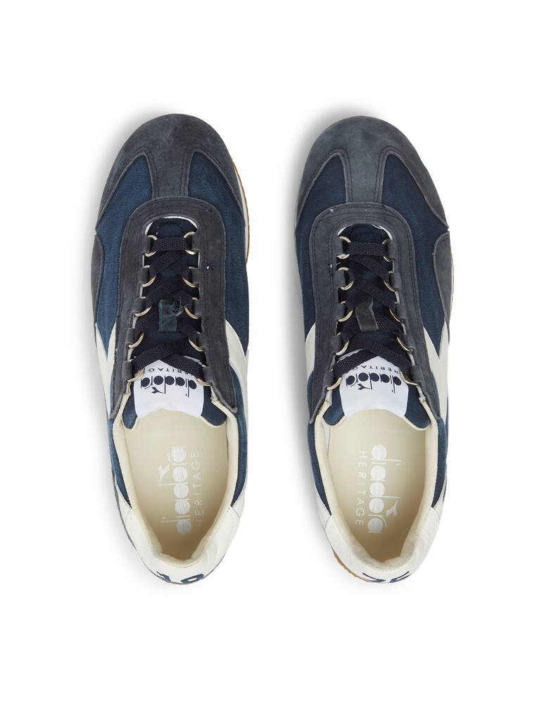 rinascente Diadora Sneakers equipe h canvas stone wash - blue
