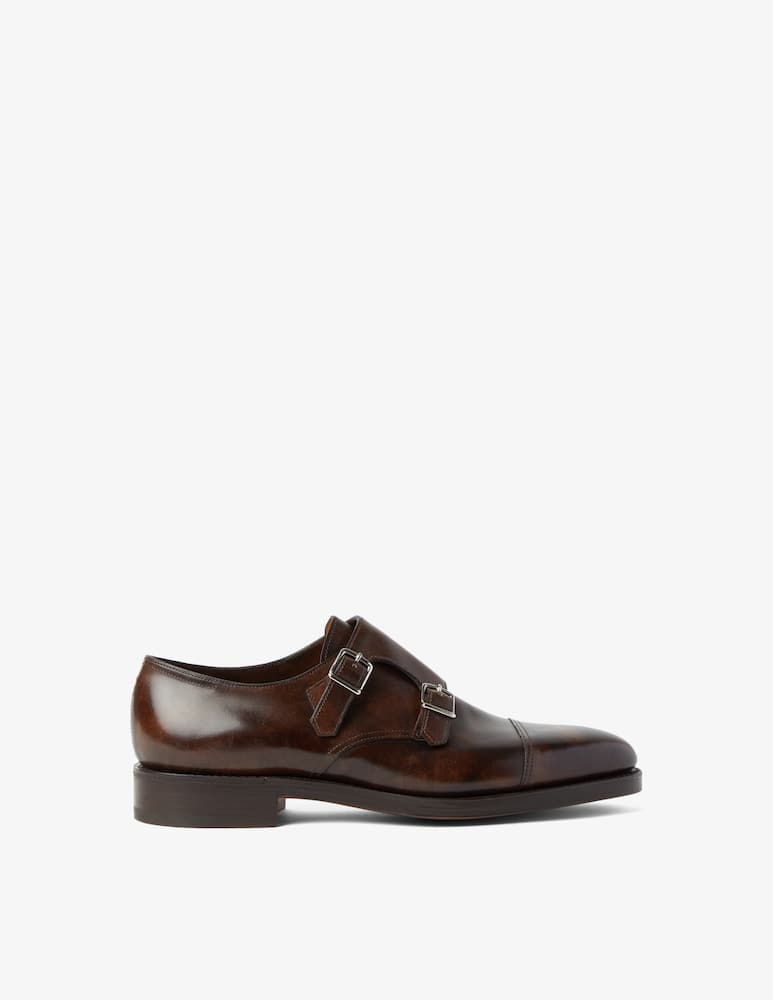 John Lobb Scarpa in pelle con doppia fibbia - immagine 1 John Lobb Scarpa in pelle con doppia fibbia - immagine 1