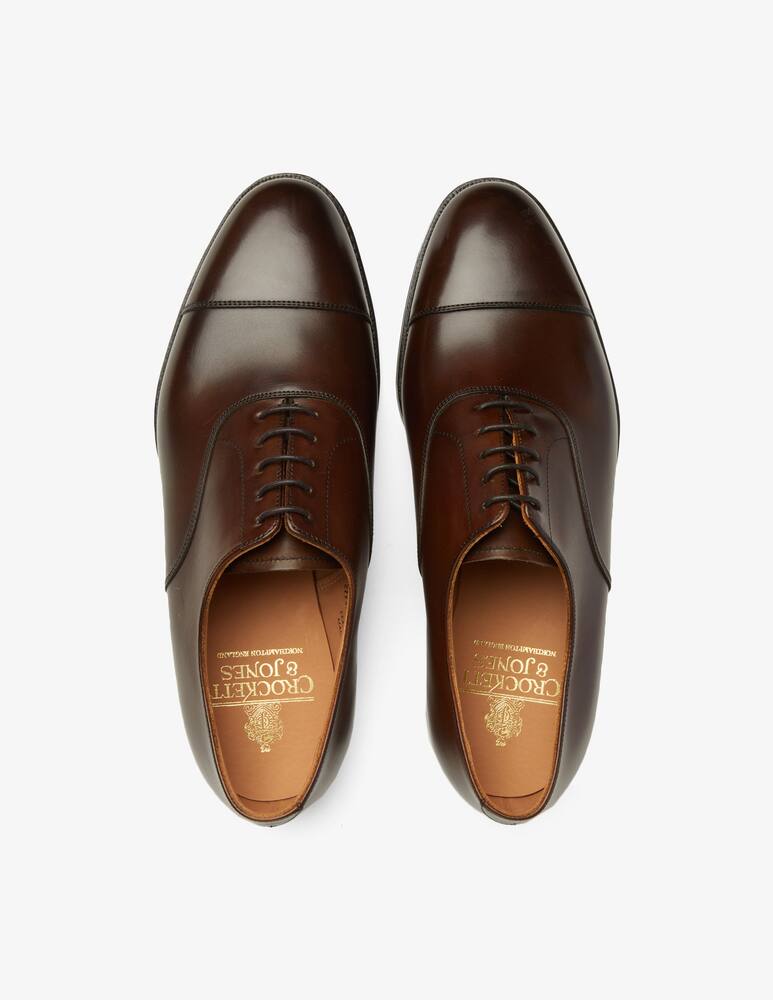 rinascente Crockett & Jones Leather connaught derby shoes 