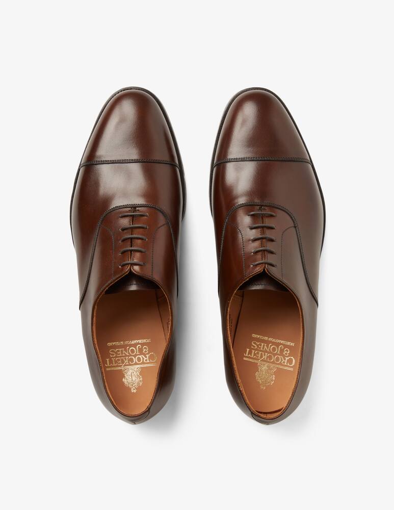 rinascente Crockett & Jones Leather connaught derby shoes 