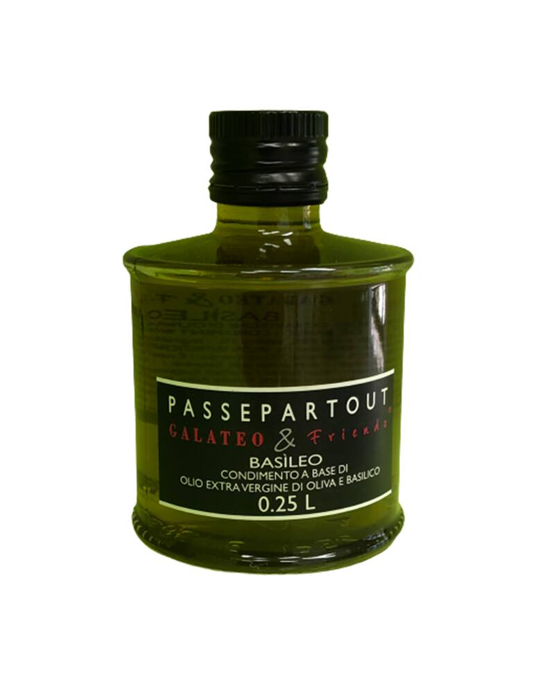 Galateo & Friends Condimento a base di olio evo e basilico 250ml - immagine 1 Galateo & Friends Condimento a base di olio evo e basilico 250ml - immagine 1