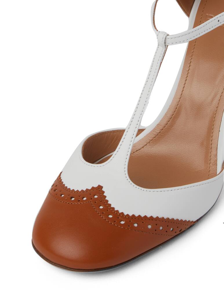 rinascente Relac Leather pumps tbar