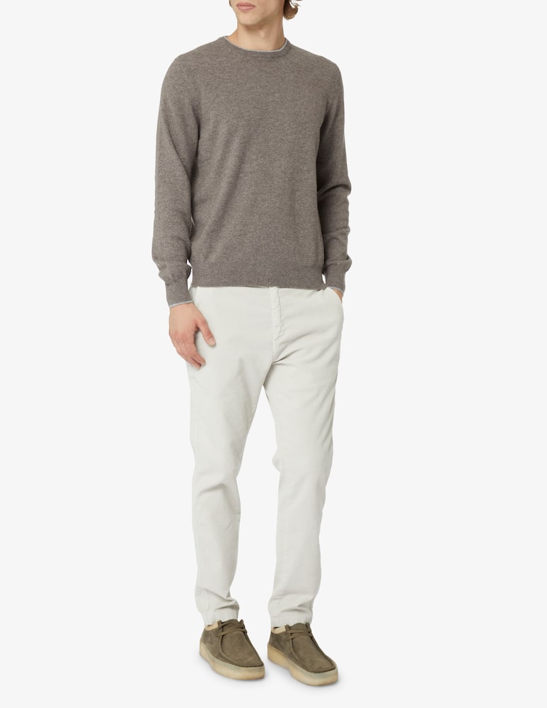 rinascente Pure Cashmere Maglia Girocollo in cashmere - Grigio