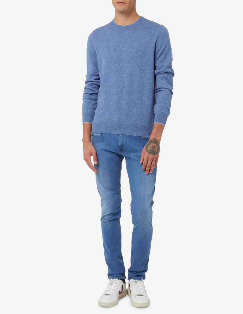 rinascente Pure Cashmere Maglia Girocollo in cashmere - Blu