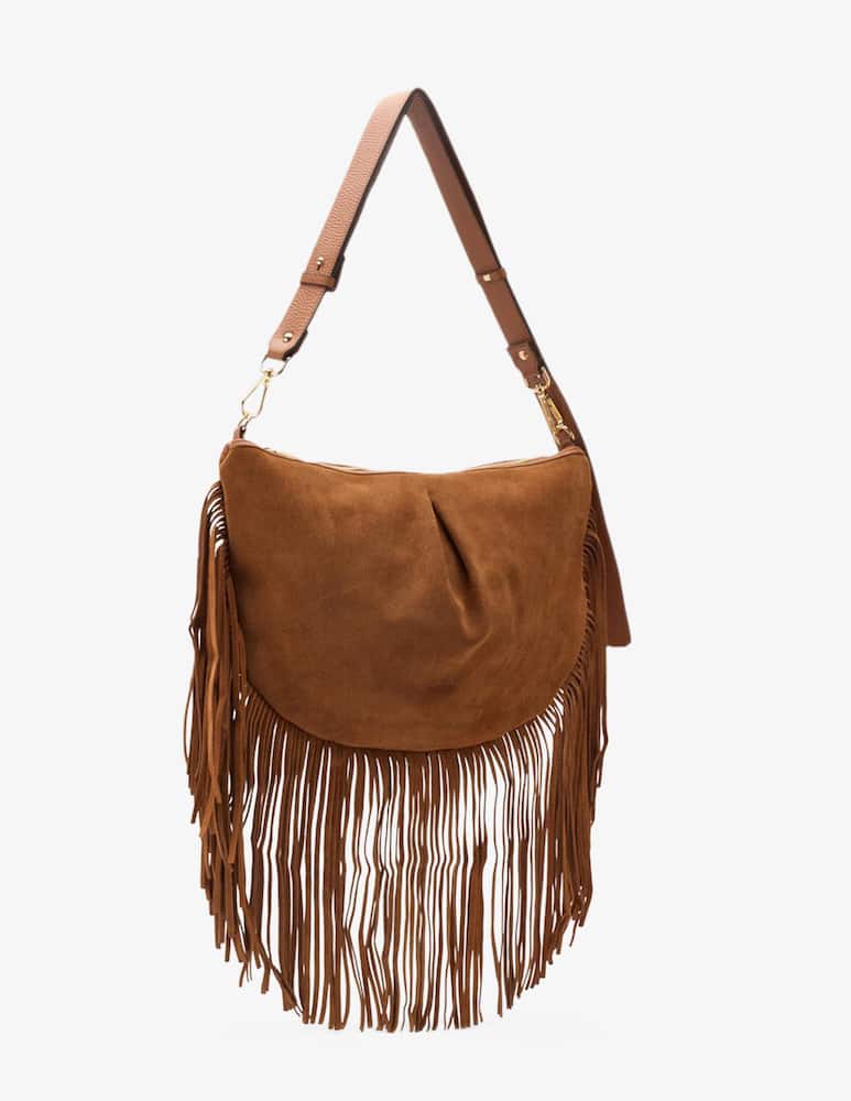 rinascente Cuoieria Fiorentina Emma folk fringe bag