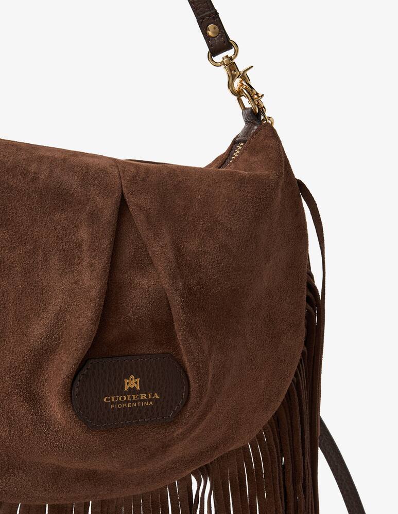 rinascente Cuoieria Fiorentina Borsa a spalla con frange Emma