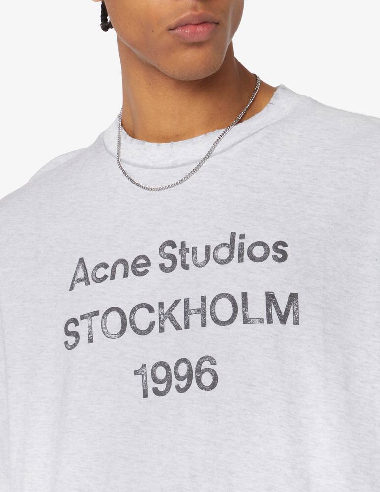 rinascente Acne Studios Writing t-shirt