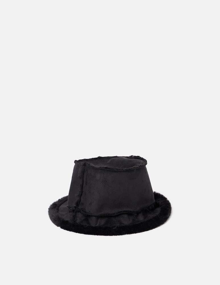 Rinascente Collection Cloche hat with visible stitching - picture 2 Rinascente Collection Cloche hat with visible stitching - picture 2