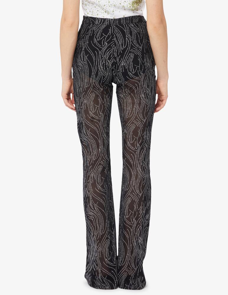 rinascente Nineminutes The Area Mesh flare pants