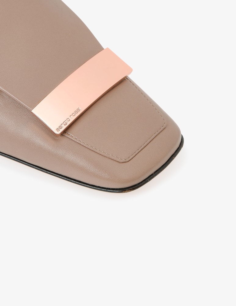 Sergio Rossi Slipper in pelle SR1 - immagine 2 Sergio Rossi Slipper in pelle SR1 - immagine 2