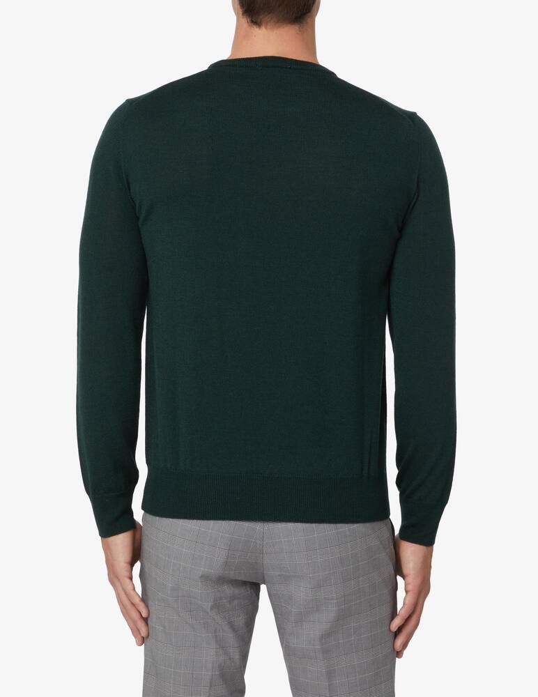 rinascente Pure Cashmere Maglia girocollo lana seta e cashmere - Verde