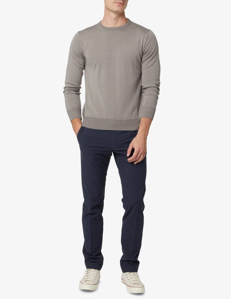 rinascente Pure Cashmere Wool silk and cashmere roundneck sweater - Grey