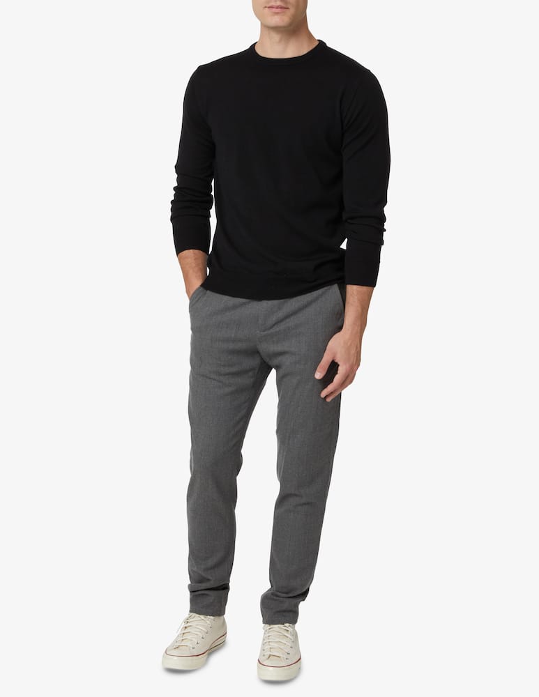 rinascente Pure Cashmere Wool silk and cashmere roundneck sweater - Black