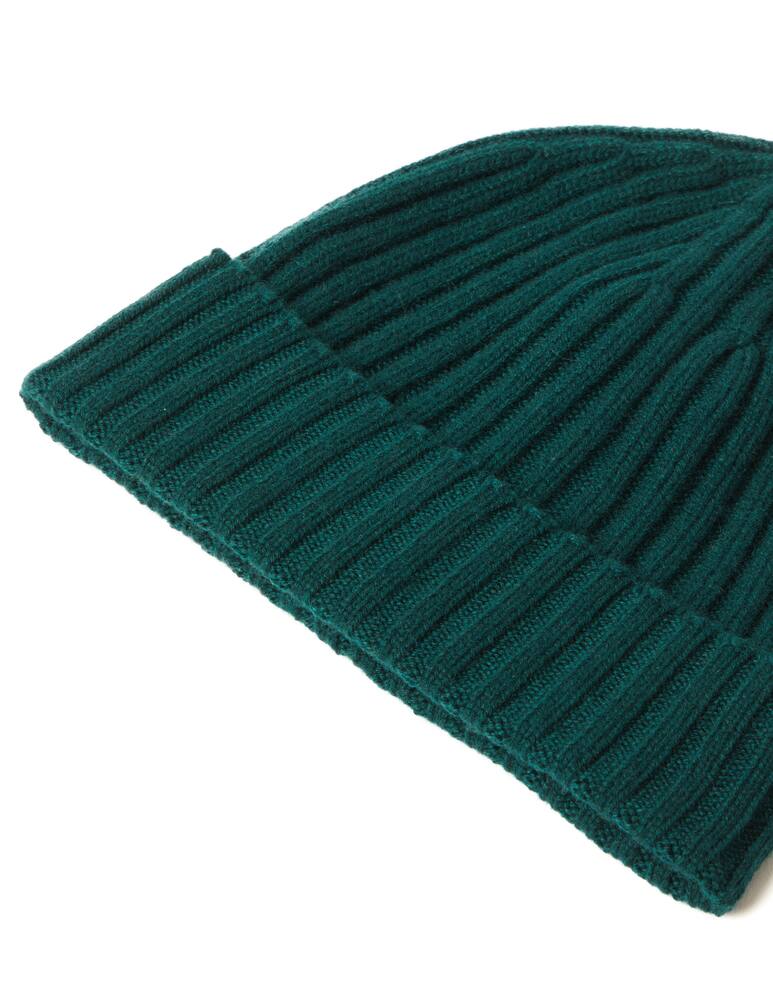 rinascente Piacenza Cashmere Cashmere ribbed beanie