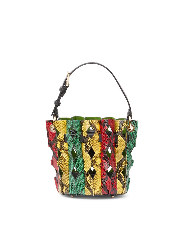 Sara Battaglia Plissè Mini bucket bag - picture 1 Sara Battaglia Plissè Mini bucket bag - picture 1