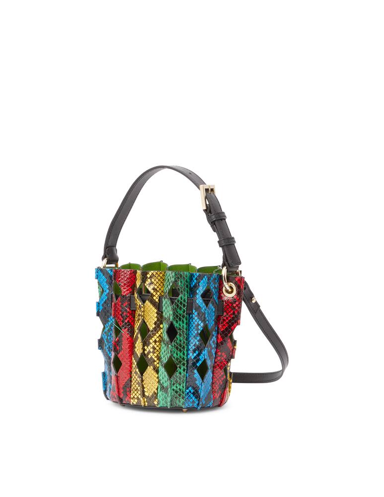 rinascente Sara Battaglia Plissè Mini bucket bag