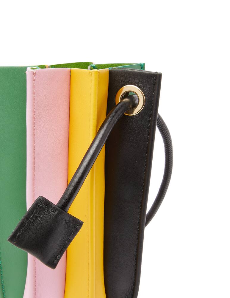 rinascente Sara Battaglia Borsa a secchiello Plissè XS