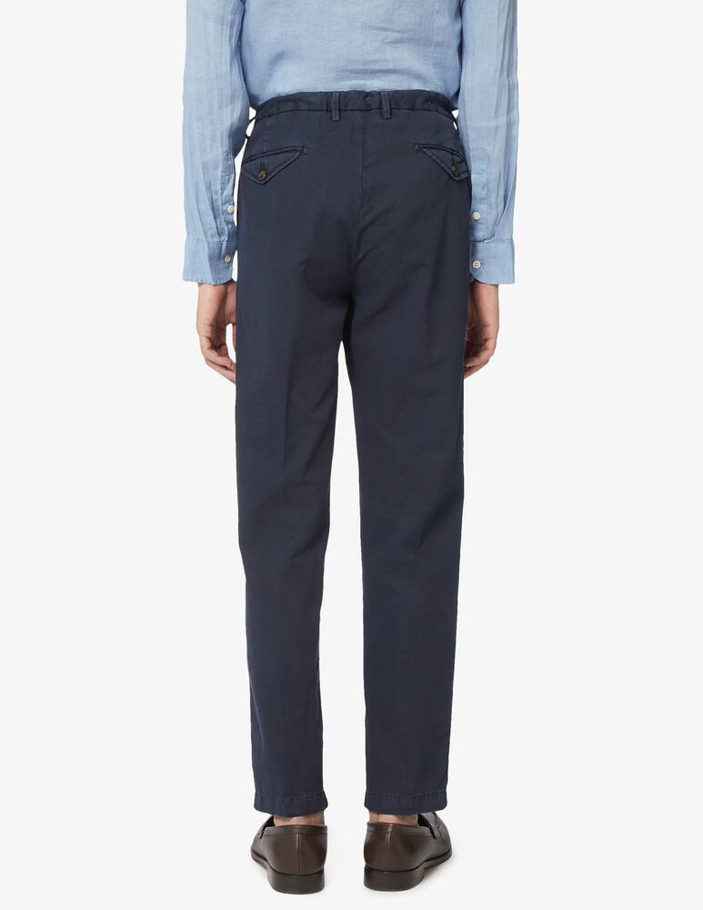 rinascente Briglia Cotton and linen trousers