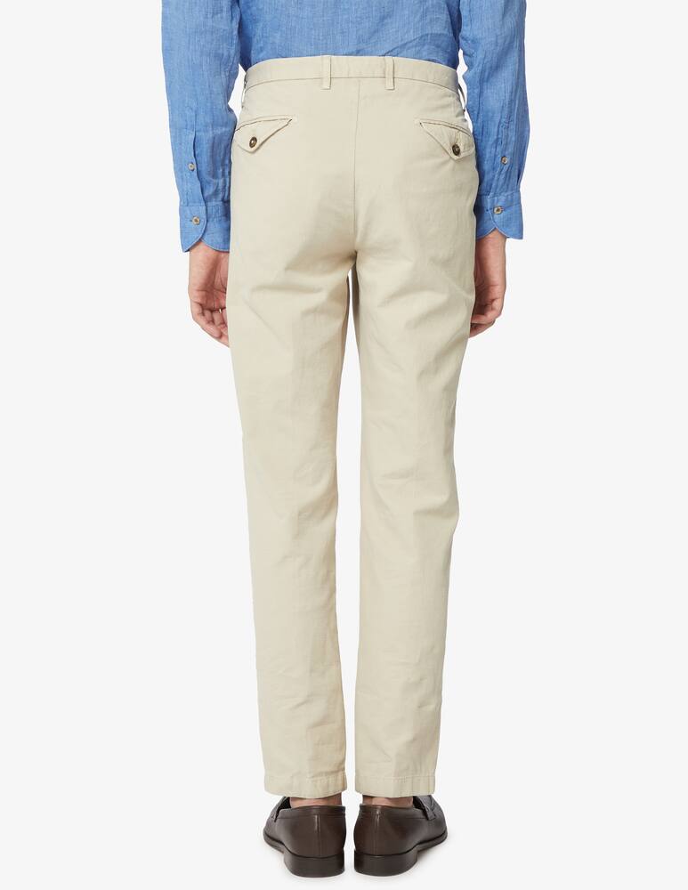 rinascente Briglia Cotton and linen trousers