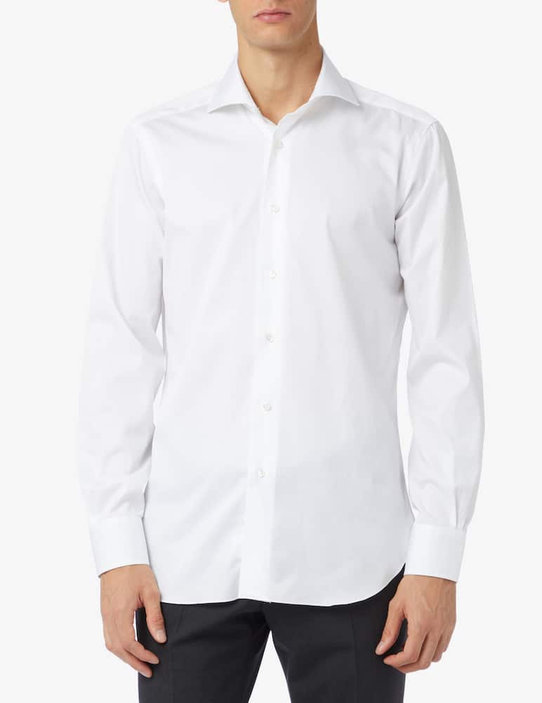 Barba Napoli Camicia slim twill - immagine 1 Barba Napoli Camicia slim twill - immagine 1