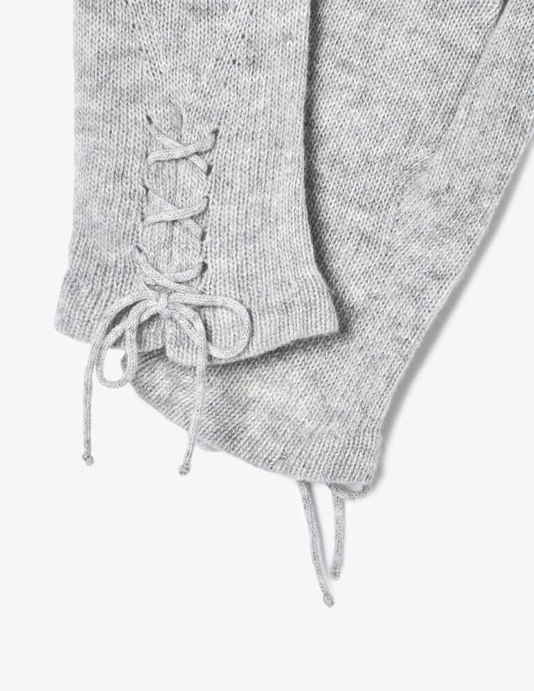 rinascente Rinascente Collection Lace-up knit gloves